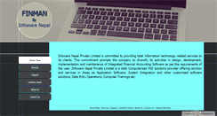 Desktop Screenshot of infoware.com.np