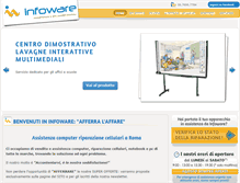 Tablet Screenshot of infoware.it